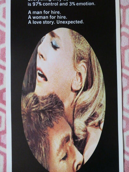 HARD CONTRACT US INSERT (14"x 36") POSTER JAMES COBURN LEE REMICK 1969 - Rendezvous Cinema