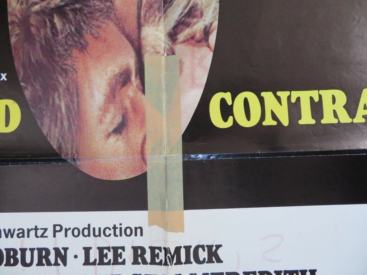 HARD CONTRACT US ONE SHEET POSTER JAMES COBURN LEE REMICK 1969 - Rendezvous Cinema