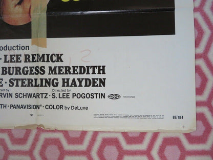 HARD CONTRACT US ONE SHEET POSTER JAMES COBURN LEE REMICK 1969 - Rendezvous Cinema
