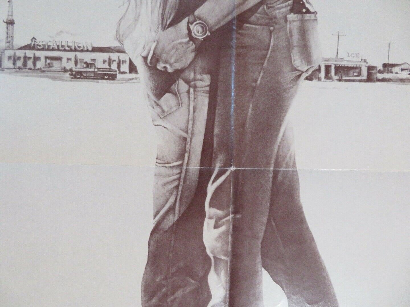 HARD COUNTRY FOLDED US ONE SHEET POSTER JAN - MICHAEL VINCENT 1981 Movie posters