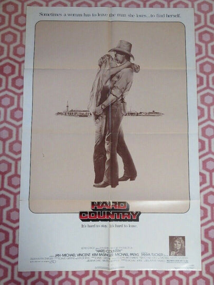 HARD COUNTRY FOLDED US ONE SHEET POSTER JAN - MICHAEL VINCENT 1981 Movie posters