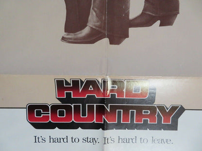HARD COUNTRY FOLDED US ONE SHEET POSTER JAN - MICHAEL VINCENT 1981 Movie posters