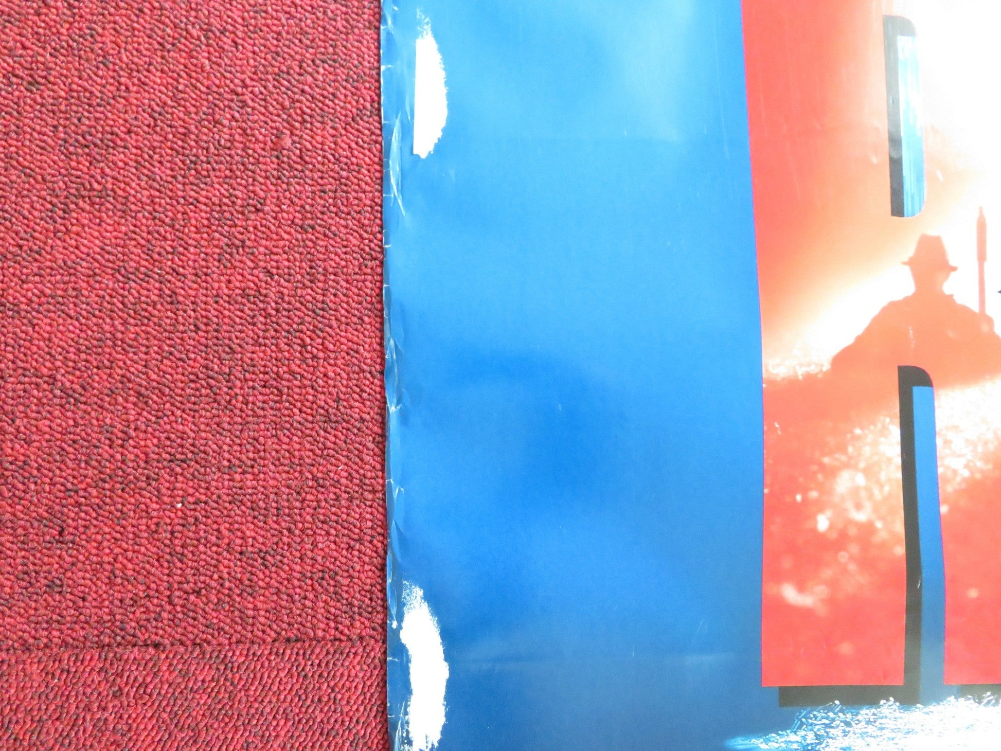 HARD RAIN - B US ONE SHEET ROLLED POSTER MORGAN FREEMAN CHRISTIAN SLATER 1998 Rendezvous Cinema Movie posters