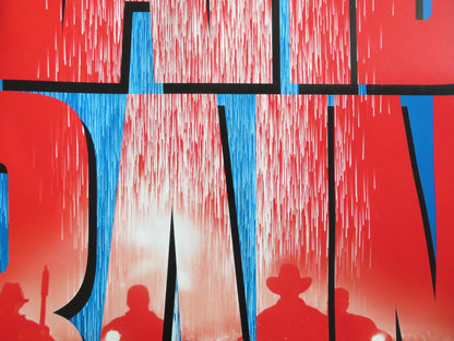 HARD RAIN - B US ONE SHEET ROLLED POSTER MORGAN FREEMAN CHRISTIAN SLATER 1998 Rendezvous Cinema Movie posters