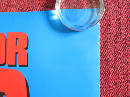 HARD RAIN - B US ONE SHEET ROLLED POSTER MORGAN FREEMAN CHRISTIAN SLATER 1998 Rendezvous Cinema Movie posters