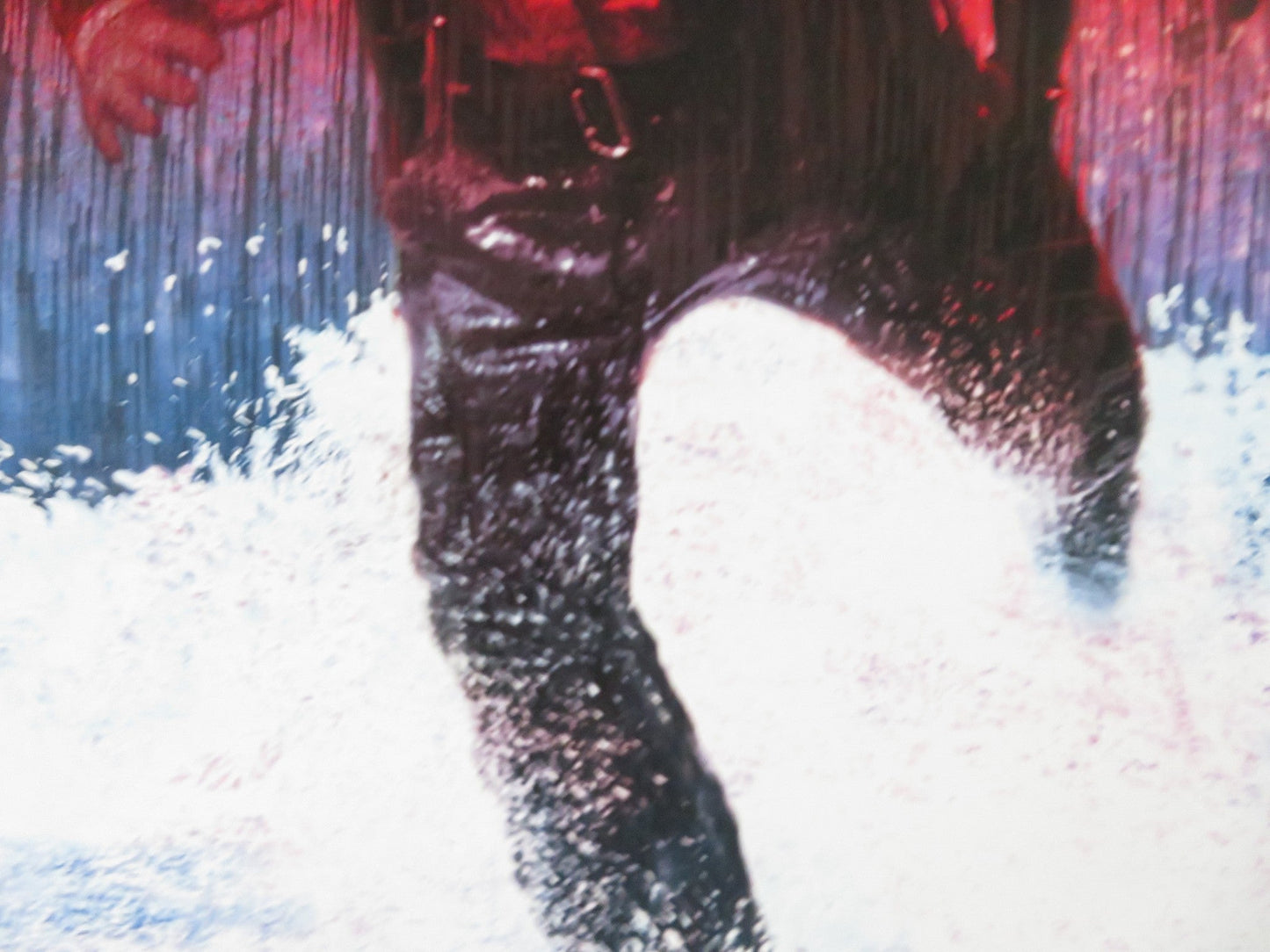 HARD RAIN US ONE SHEET ROLLED POSTER MORGAN FREEMAN CHRISTIAN SLATER 1998 Rendezvous Cinema Movie posters