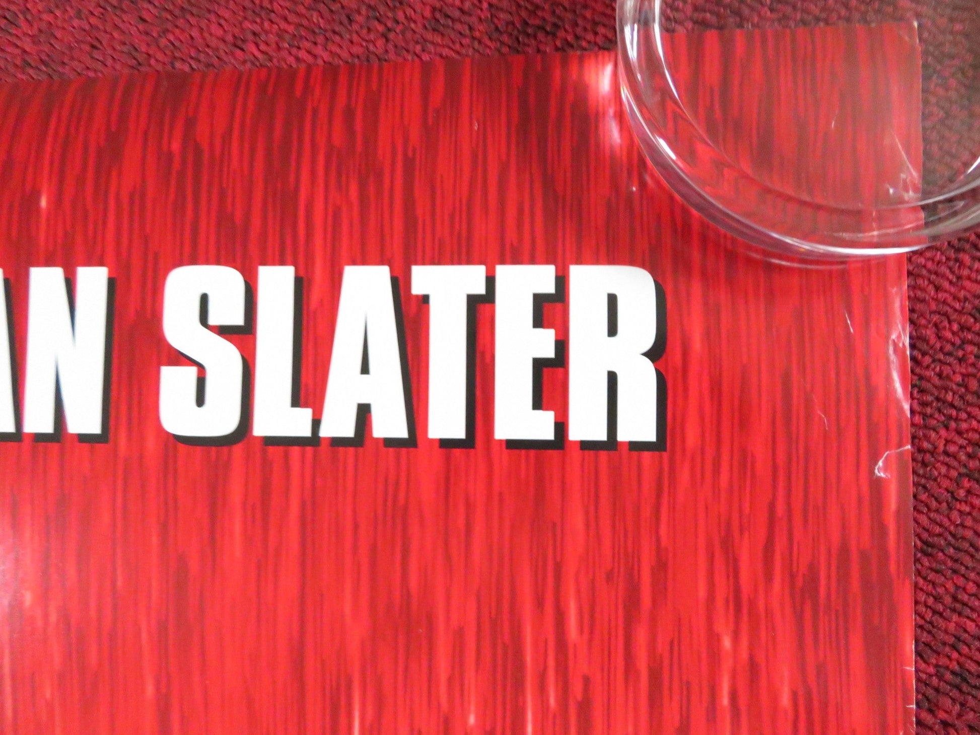 HARD RAIN US ONE SHEET ROLLED POSTER MORGAN FREEMAN CHRISTIAN SLATER 1998 Rendezvous Cinema Movie posters