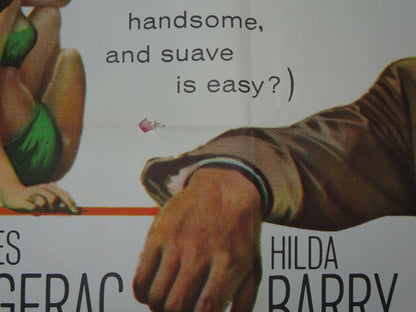 HARD TIME FOR PRINCESS / La congiuntura US ONE SHEET POSTER J.COLLINS 1965 Movie posters