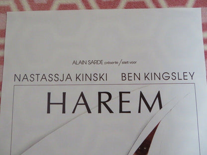 HAREM BELGIUM (22"x 14") POSTER NASTASSJA KINSKI BEN KINGSLEY 1985 Movie posters