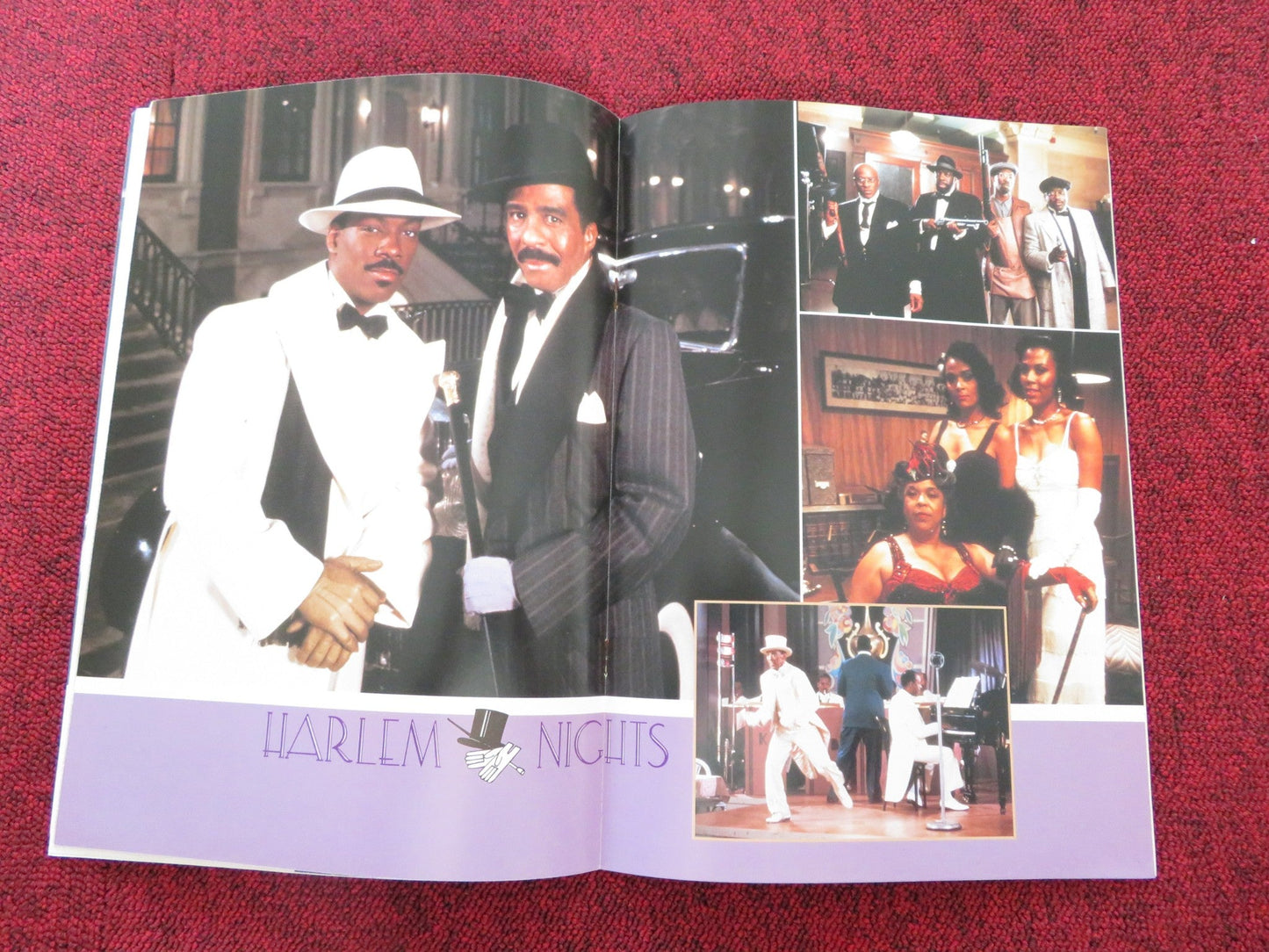 HARLEM NIGHTS JAPANESE BROCHURE / PRESS BOOK EDDIE MURPHY RICHARD PRYOR 1989 Rendezvous Cinema Movie posters