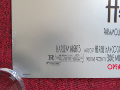 HARLEM NIGHTS US ONE SHEET ROLLED POSTER EDDIE MURPHY RICHARD PRYOR 1989 Rendezvous Cinema Movie posters