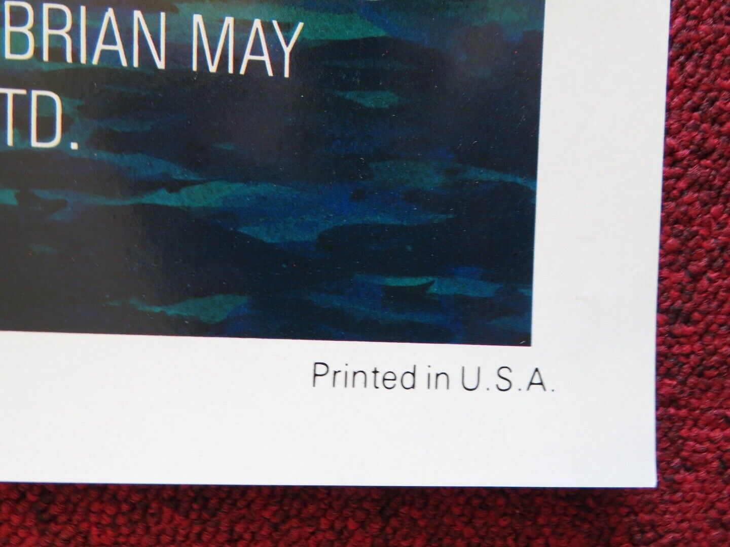 HARLEQUIN US ONE SHEET ROLLED POSTER RBERT POWELL DAVID HEMMINGS 1980 Movie posters