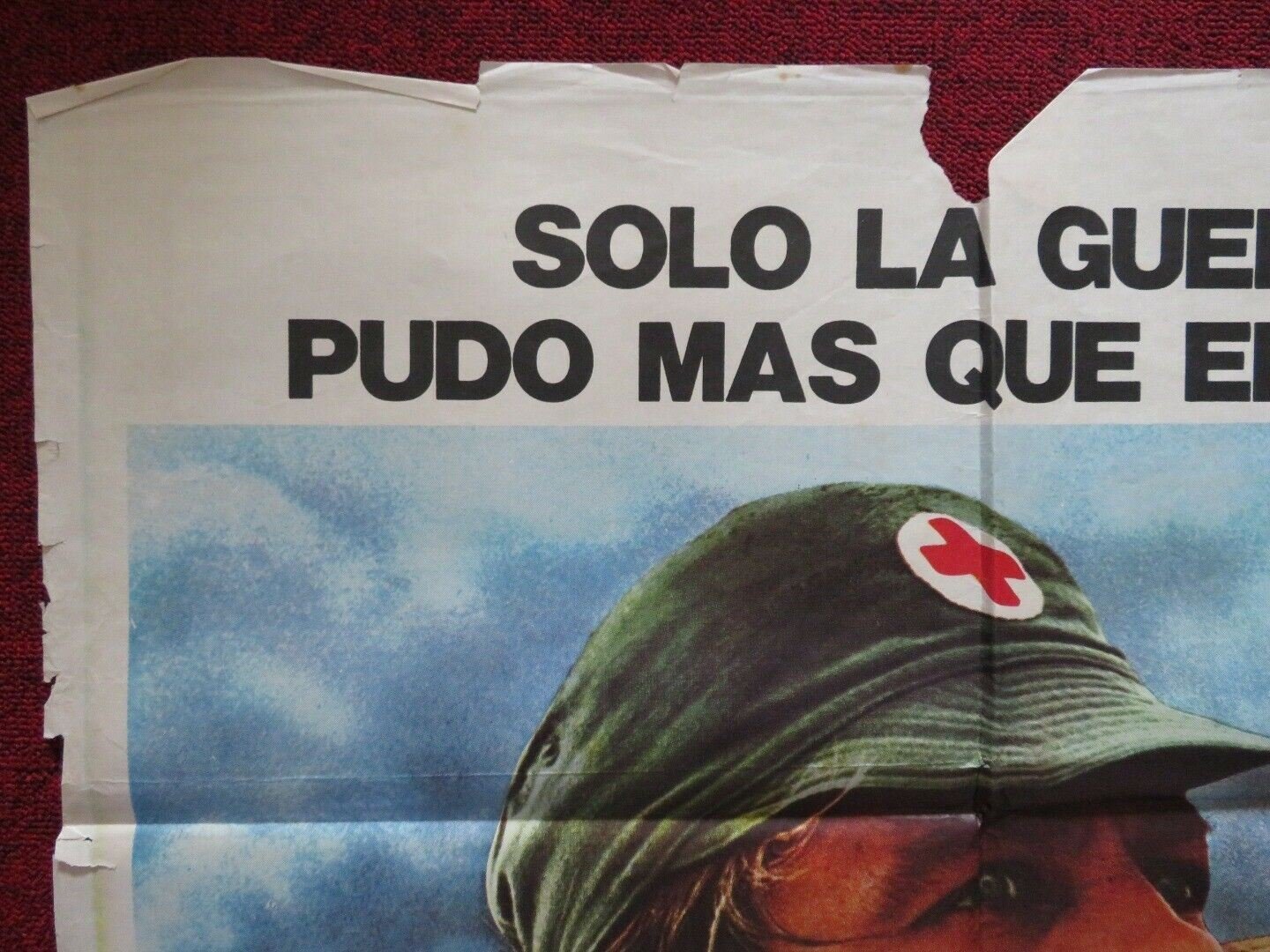 HARMONY LE TOUBIB / THE MEDIC ARGENTINA ONE SHEET FOLDED POSTER ALAIN DELON 1979 Movie posters