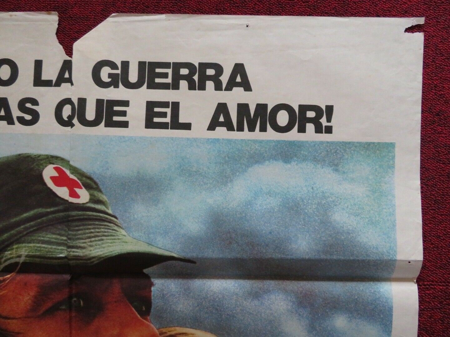 HARMONY LE TOUBIB / THE MEDIC ARGENTINA ONE SHEET FOLDED POSTER ALAIN DELON 1979 Movie posters