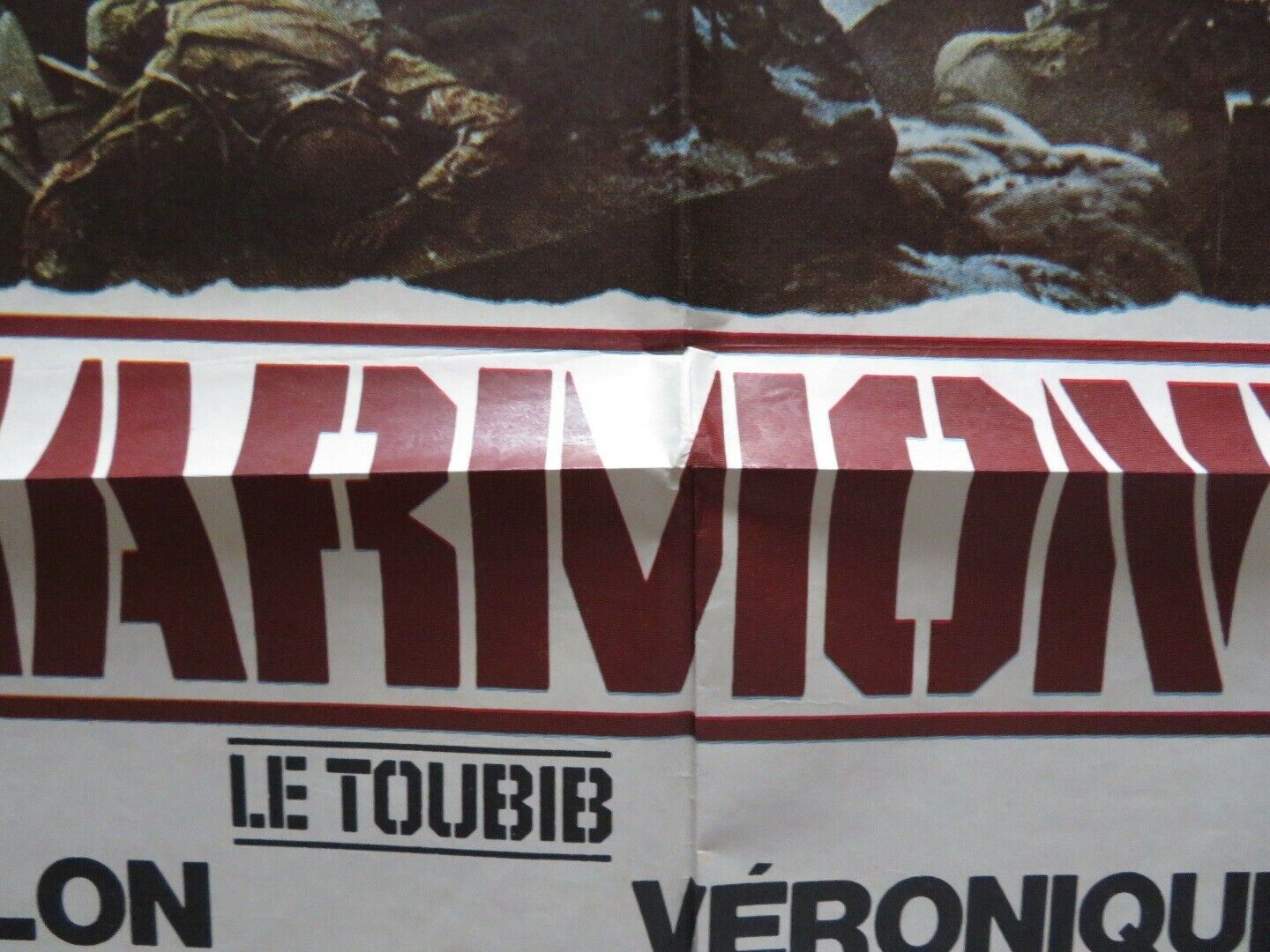 HARMONY LE TOUBIB / THE MEDIC ARGENTINA ONE SHEET FOLDED POSTER ALAIN DELON 1979 Movie posters