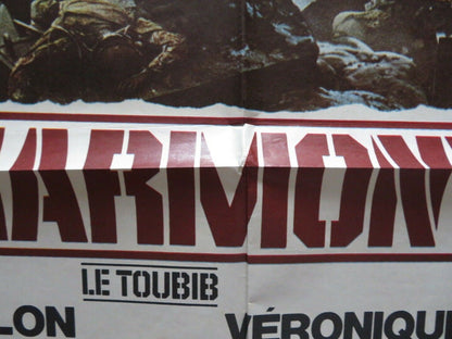 HARMONY LE TOUBIB / THE MEDIC ARGENTINA ONE SHEET FOLDED POSTER ALAIN DELON 1979 Movie posters