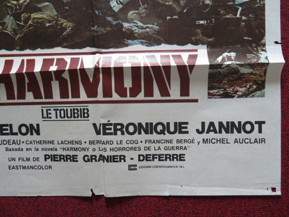 HARMONY LE TOUBIB / THE MEDIC ARGENTINA ONE SHEET FOLDED POSTER ALAIN DELON 1979 Movie posters