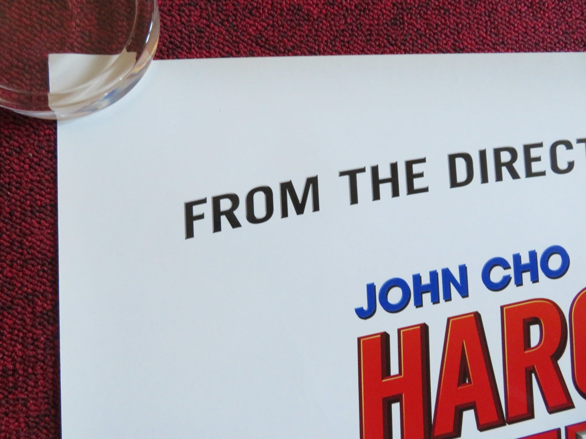 HAROLD & KUMAR GO TO WHITE CASTLE US ONE SHEET ROLLED POSTER CHO KAL PENN 2004 Rendezvous Cinema Movie posters