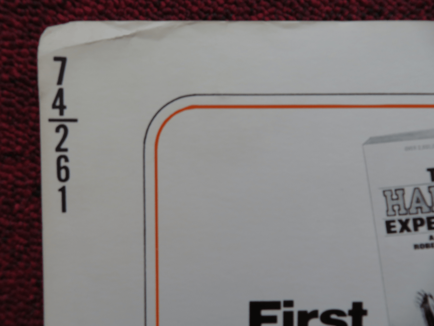 HARRAD SUMMER US HALF SHEET (22"x 28") POSTER RICHARD DORAN V. THOMPSON 1974 Rendezvous Cinema Movie posters