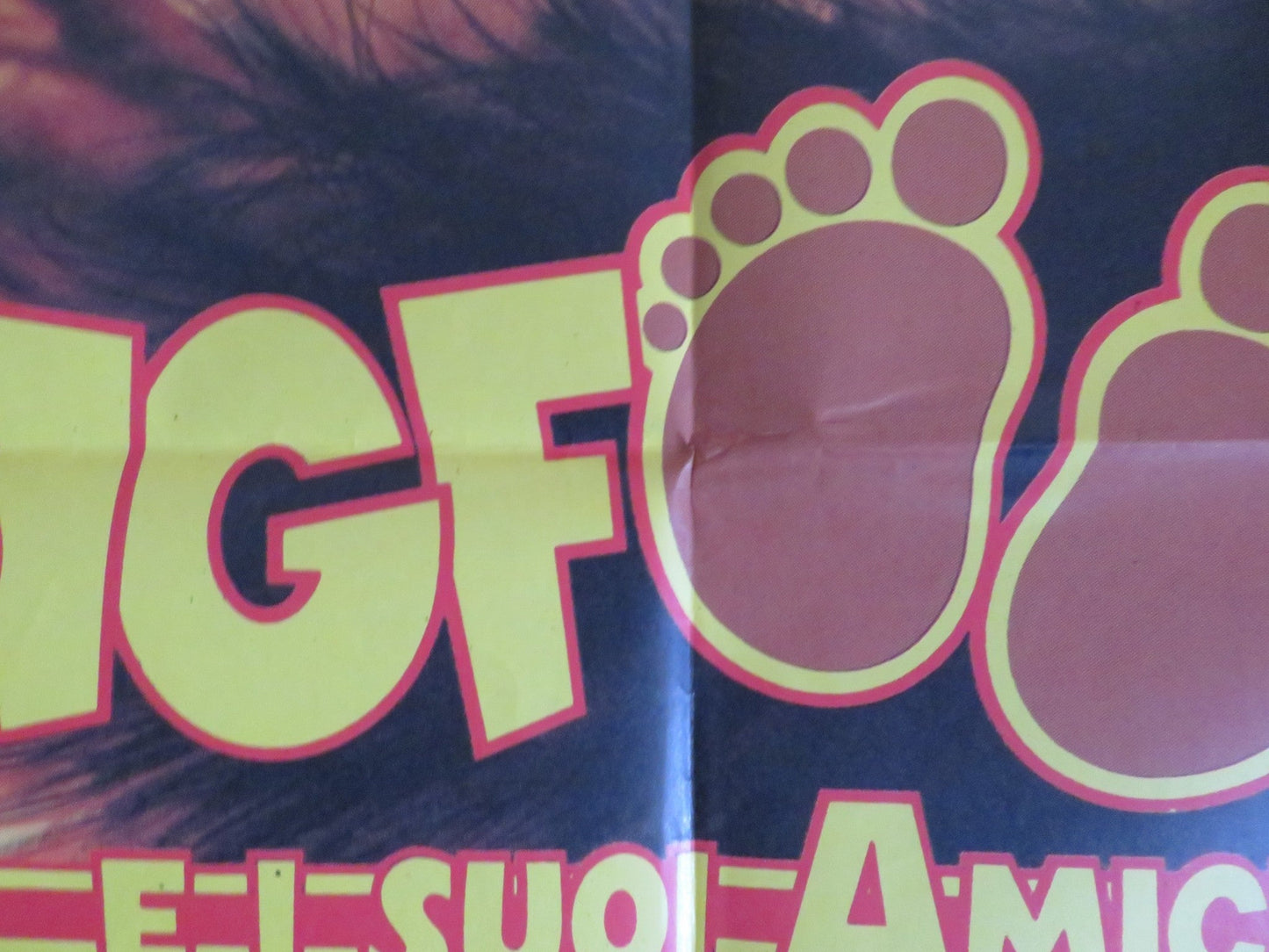 HARRY AND THE HENDERSONS - B ITALIAN 2 FOGLIO POSTER JOHN LITHGOW M. DILLON 1987 Rendezvous Cinema Movie posters