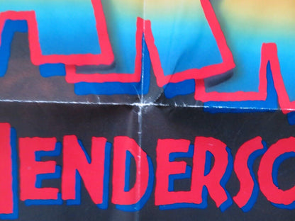 HARRY AND THE HENDERSONS FOLDED US ONE SHEET POSTER JOHN LITHGOW 1987 - Rendezvous Cinema