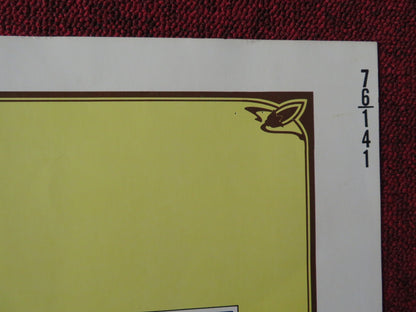 HARRY AND WALTER GO TO NEW NEW YORK US HALF SHEET (22"x 28") POSTER CAAN 1976 Rendezvous Cinema Movie posters