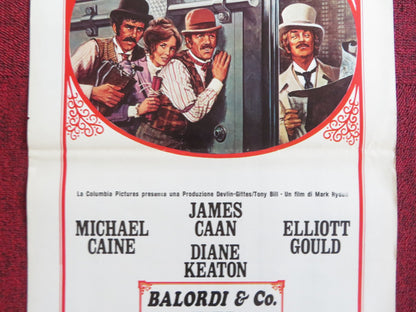 HARRY AND WALTER GO TO NEW YORK ITALIAN LOCANDINA POSTER JAMES CAAN 1976 Rendezvous Cinema Movie posters
