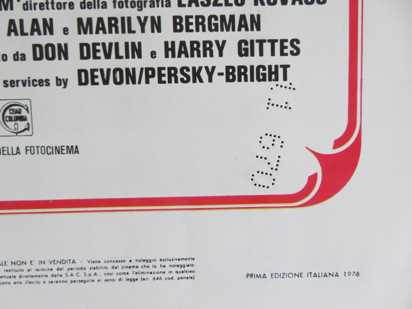 HARRY AND WALTER GO TO NEW YORK ITALIAN LOCANDINA POSTER JAMES CAAN 1976 Rendezvous Cinema Movie posters