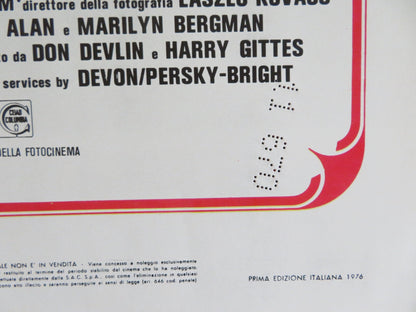 HARRY AND WALTER GO TO NEW YORK ITALIAN LOCANDINA POSTER JAMES CAAN 1976 Rendezvous Cinema Movie posters