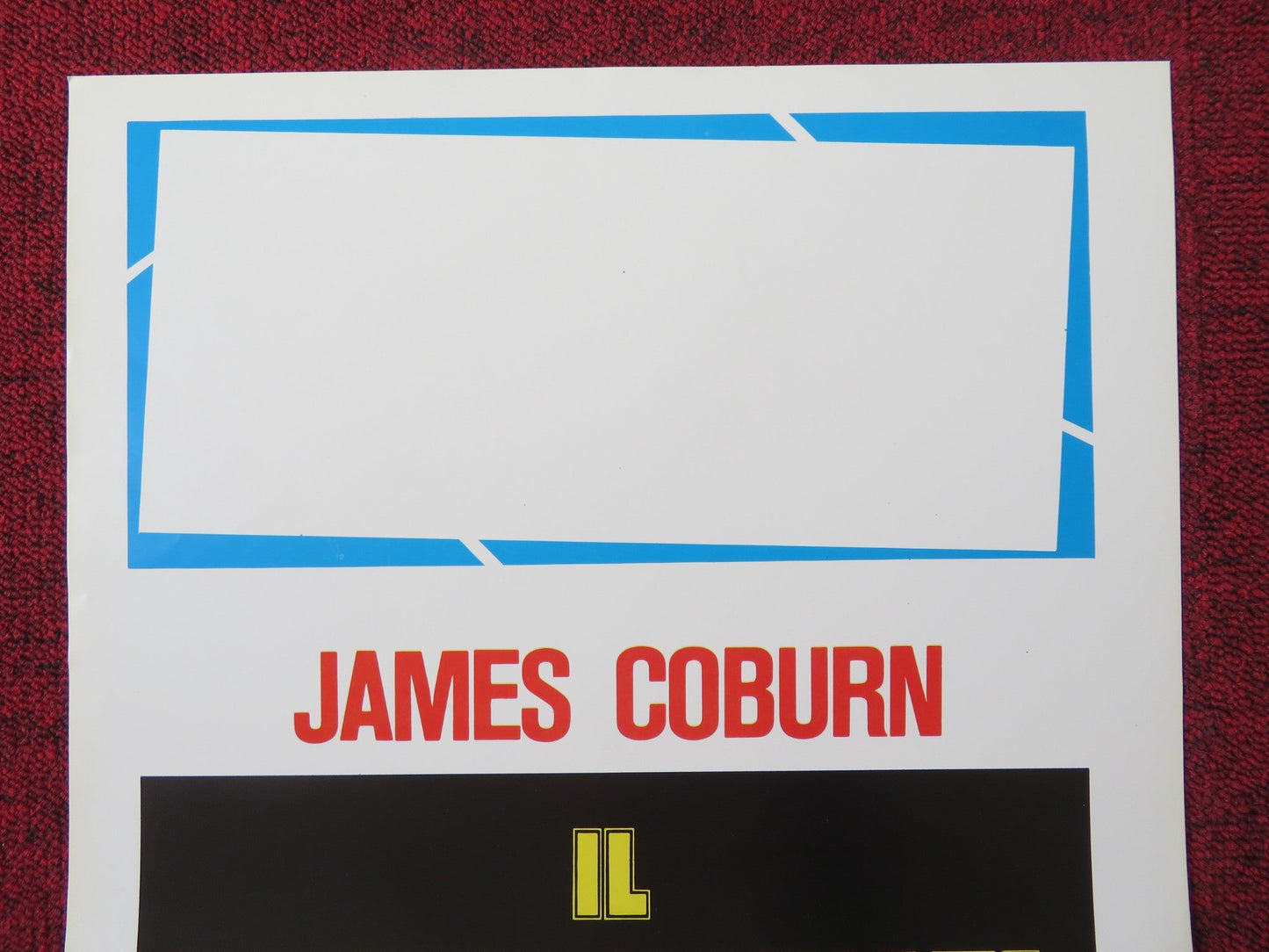 HARRY IN YOUR POCKET ITALIAN LOCANDINA POSTER JAMES COBURN MICHAEL SARRAZIN 1973 Rendezvous Cinema Movie posters