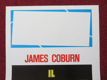 HARRY IN YOUR POCKET ITALIAN LOCANDINA POSTER JAMES COBURN MICHAEL SARRAZIN 1973 Rendezvous Cinema Movie posters