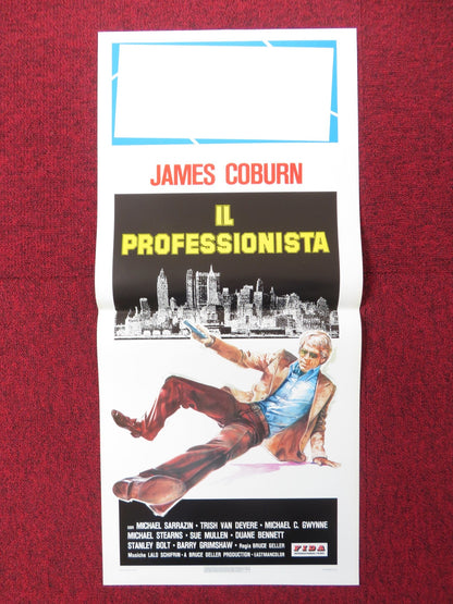 HARRY IN YOUR POCKET ITALIAN LOCANDINA POSTER JAMES COBURN MICHAEL SARRAZIN 1973 Rendezvous Cinema Movie posters