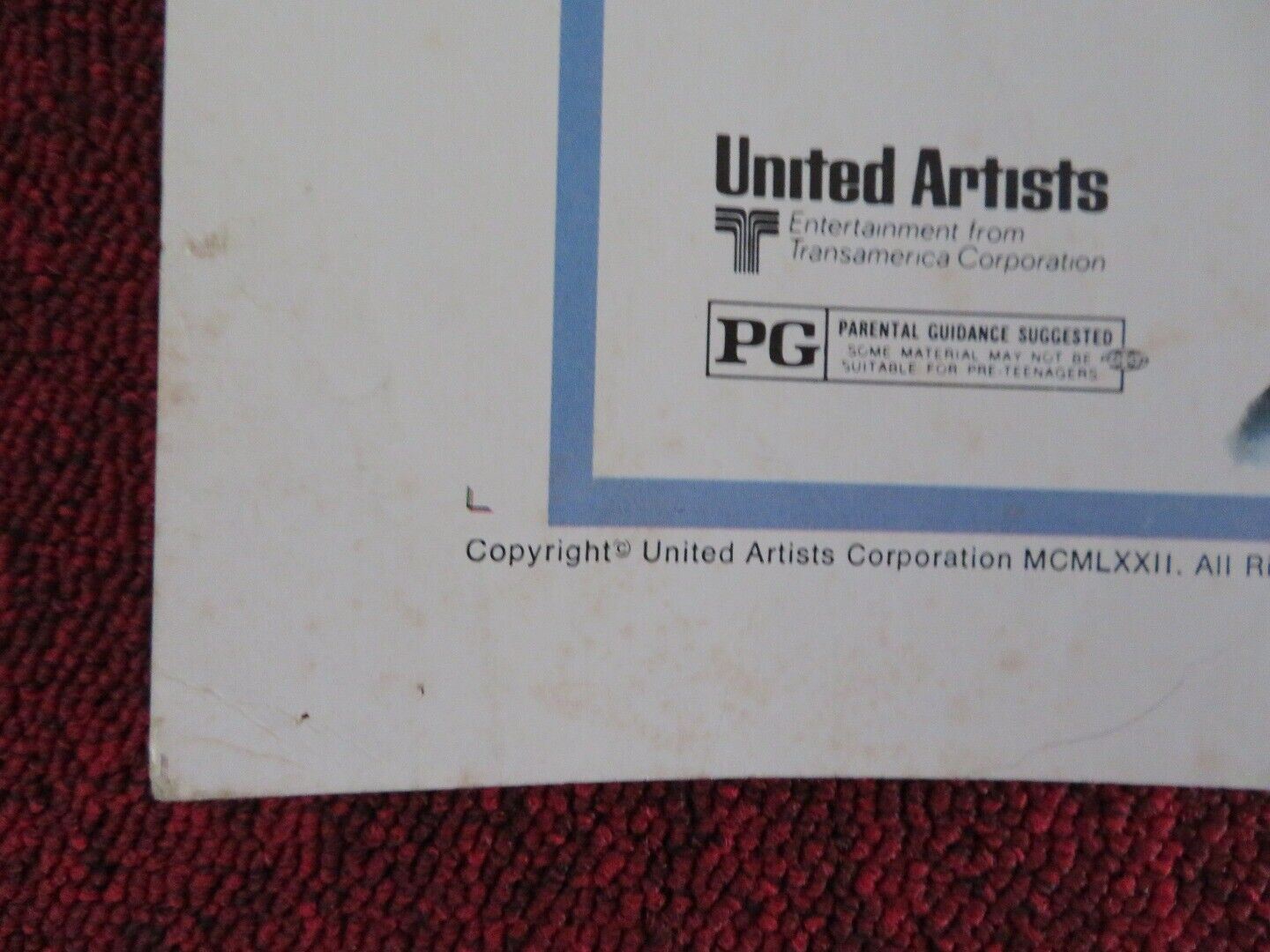 HARRY IN YOUR POCKET US HALF SHEET (22"x 28") POSTER JAMES COBURN 1973 Movie posters