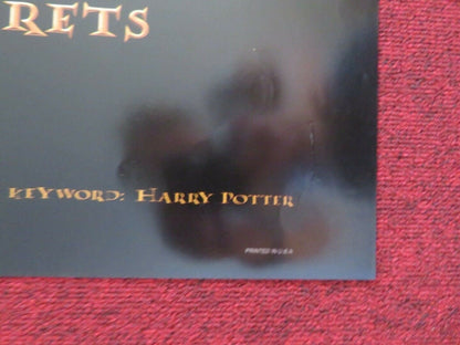 HARRY POTTER AND THE CHAMBER OF SECRETS FOLDED US ONE SHEET POSTER 2002 Movie posters