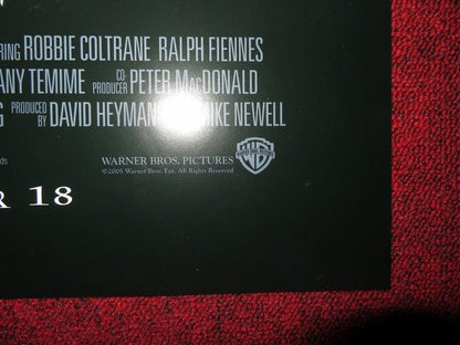 HARRY POTTER AND THE GOBLET OF FIRE FOLDED US ONE SHEET POSTER 2005 Rendezvous Cinema Movie posters