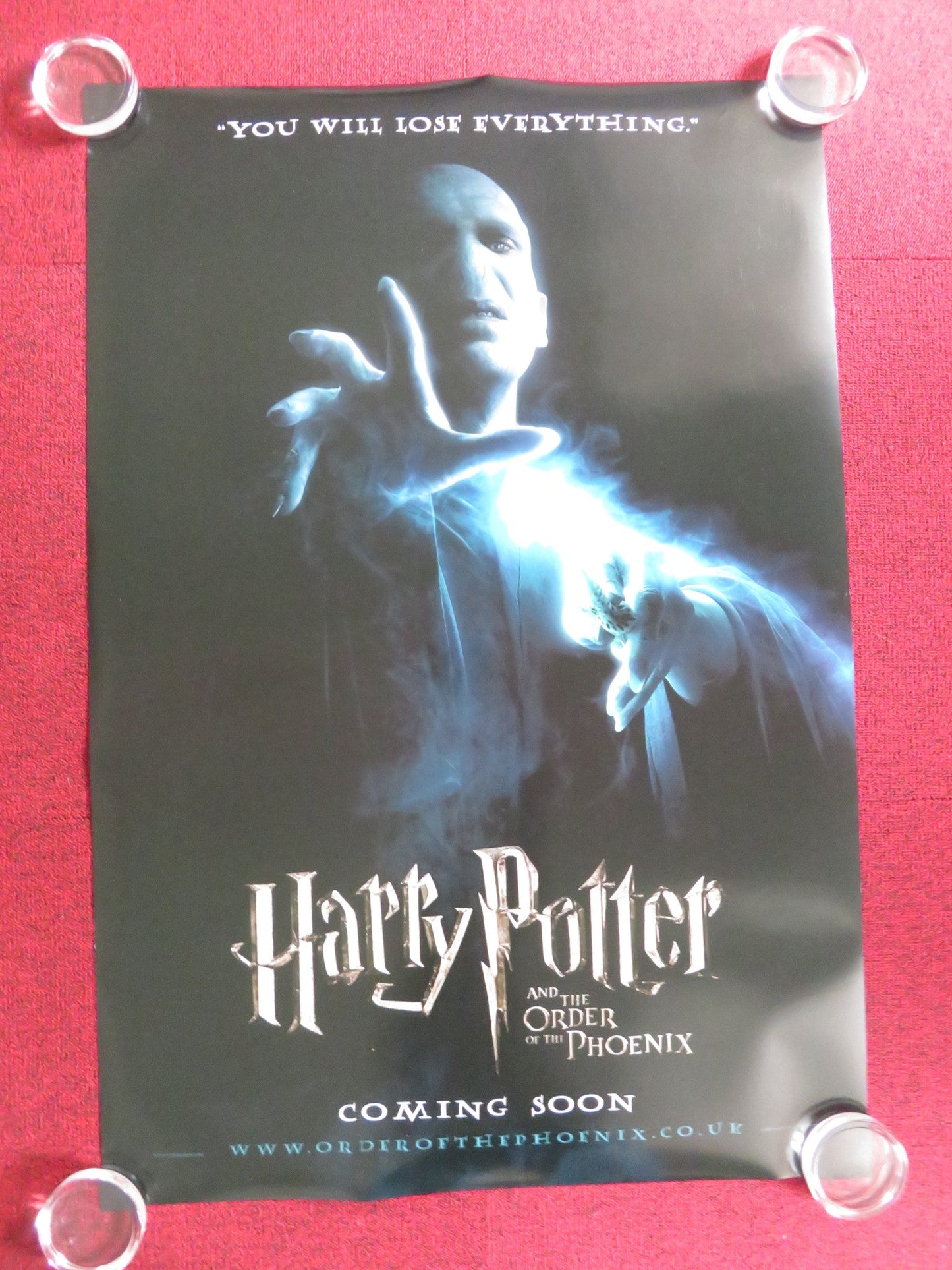 HARRY POTTER AND THE ORDER OF THE PHOENIX US ONE SHEET ROLLED POSTER 2007 Rendezvous Cinema Movie posters