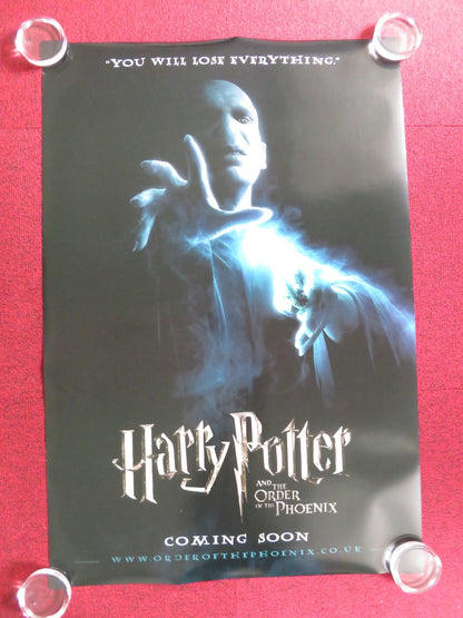 HARRY POTTER AND THE ORDER OF THE PHOENIX US ONE SHEET ROLLED POSTER 2007 Rendezvous Cinema Movie posters