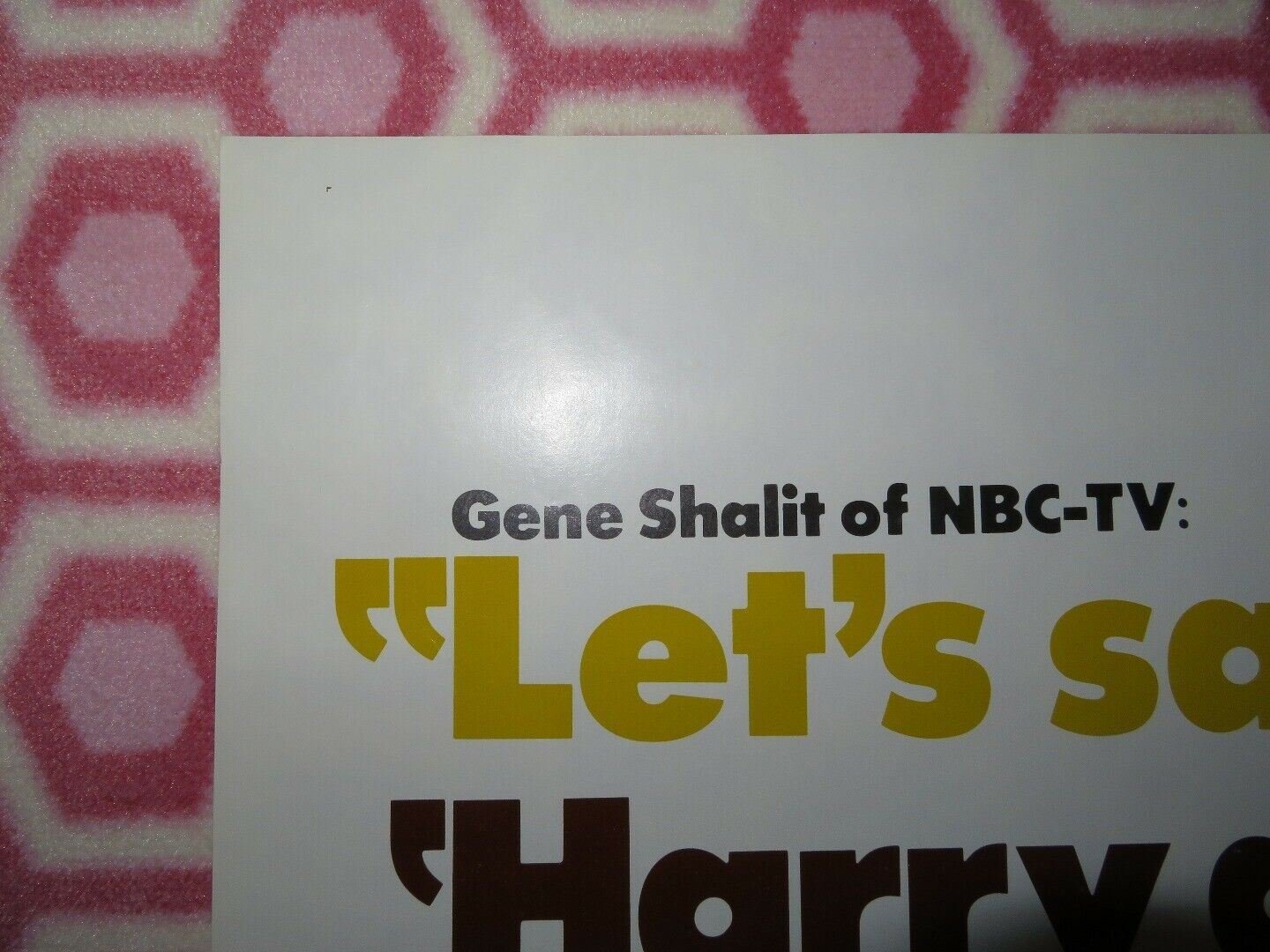 HARRY & TONTO US ONE SHEET POSTER ART CARNEY GLEN BURSTYN 1971 Movie posters