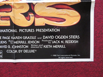 HARRY'S WAR FOLDED US ONE SHEET POSTER EDWARD HERRMANN GERALDINE PAGE 1980 Movie posters