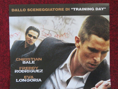 HARSH TIMES ITALIAN LOCANDINA (26"x12.5") POSTER CHRISTIAN BALE 2005 - Rendezvous Cinema