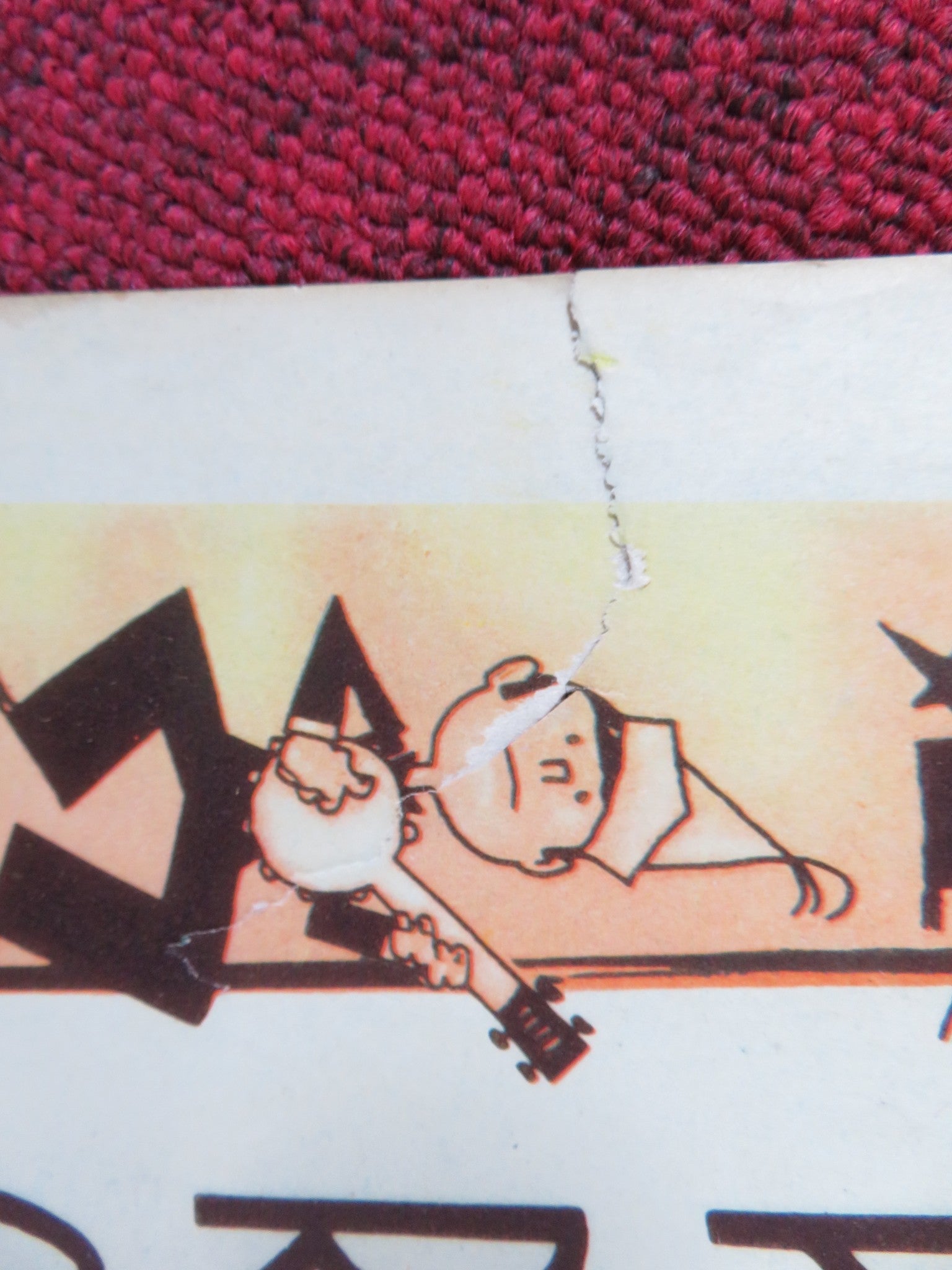 HAS ANYBODY SEEN MY GAL US INSERT (14"x 36") POSTER PIPER LAURIE R. HUDSON 1952 Rendezvous Cinema Movie posters