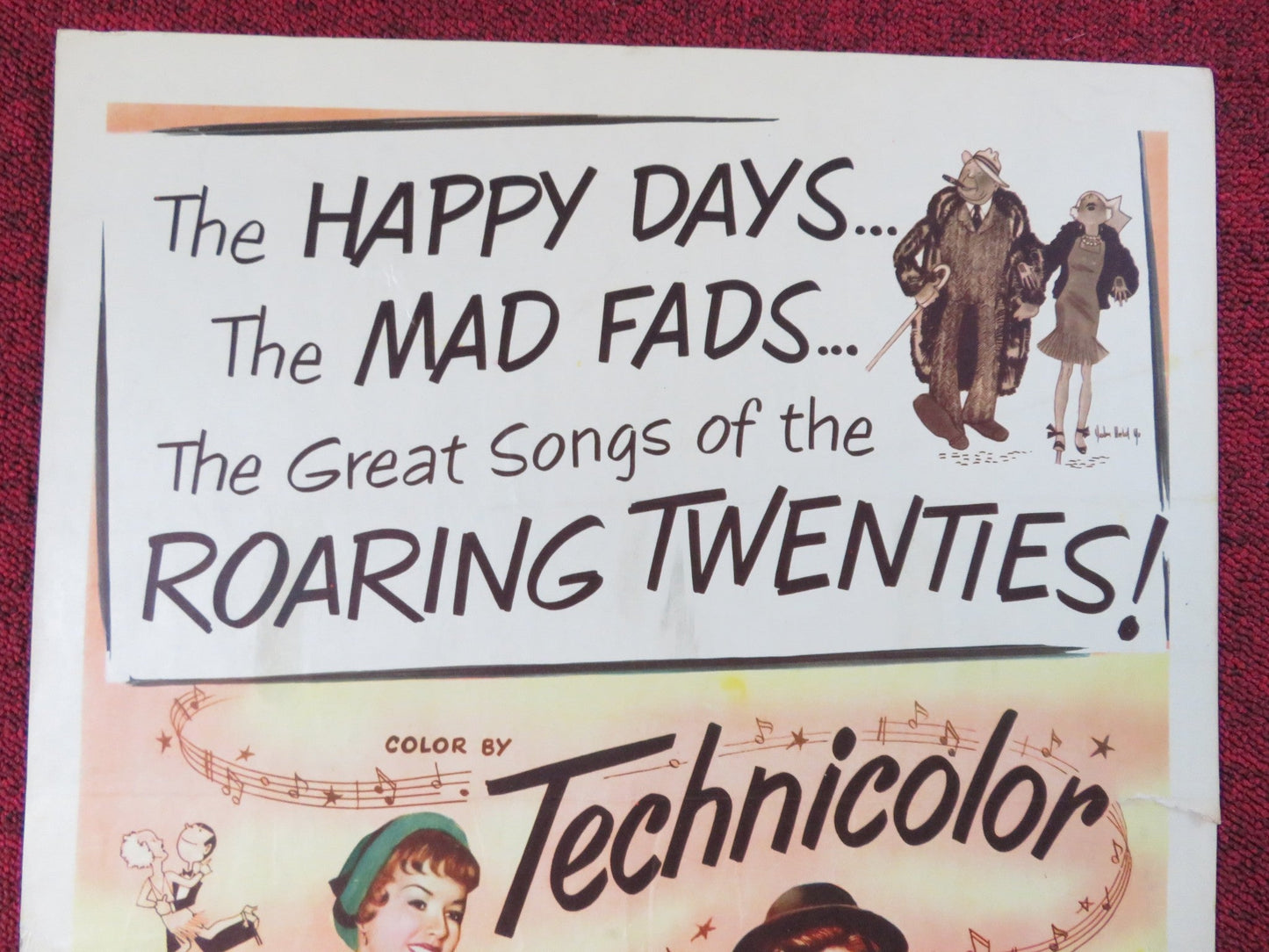 HAS ANYBODY SEEN MY GAL US INSERT (14"x 36") POSTER PIPER LAURIE R. HUDSON 1952 Rendezvous Cinema Movie posters