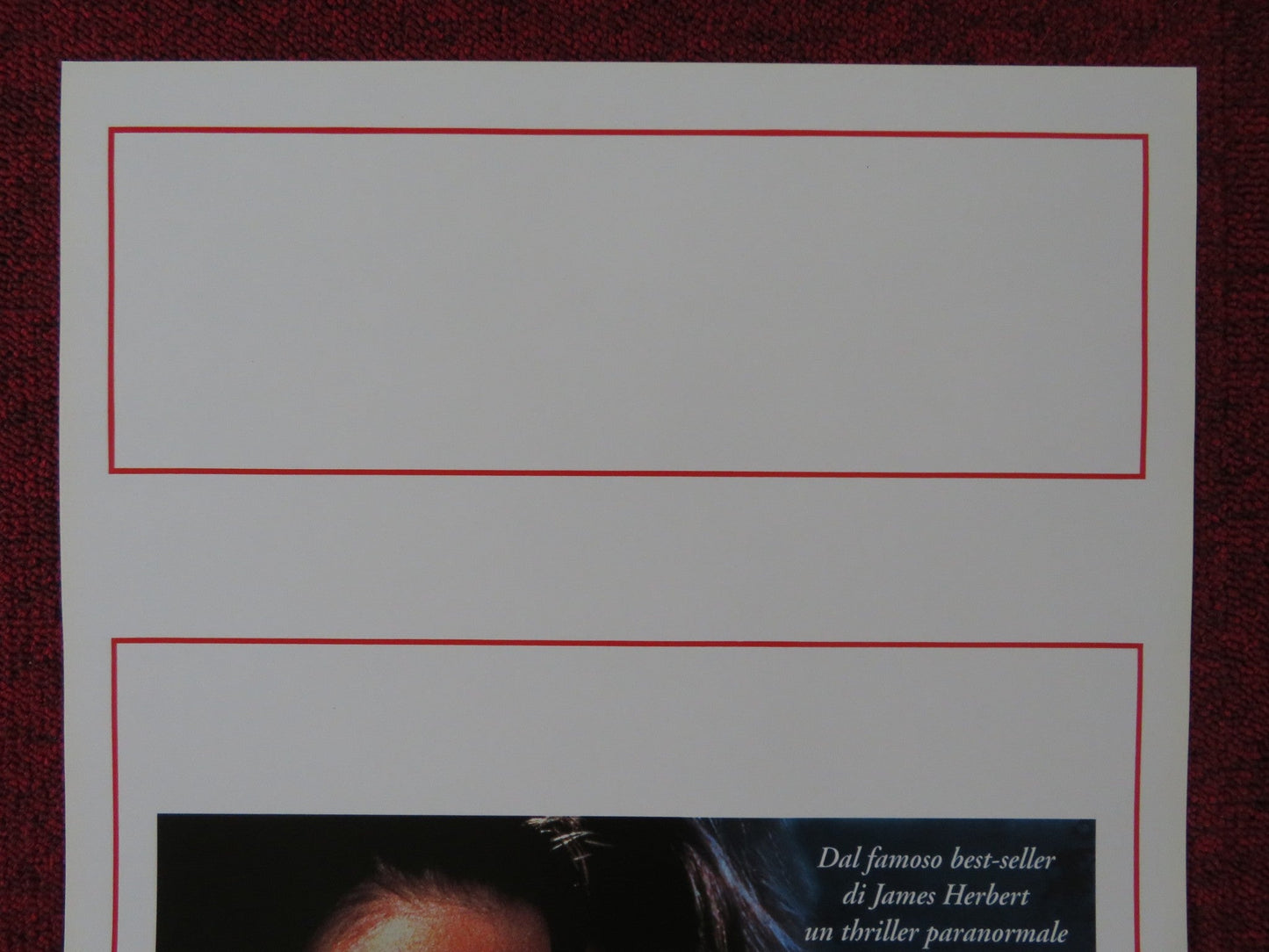 HAUNTED ITALIAN LOCANDINA POSTER AIDAN QUINN KATE BECKINSALE 1998 Rendezvous Cinema Movie posters