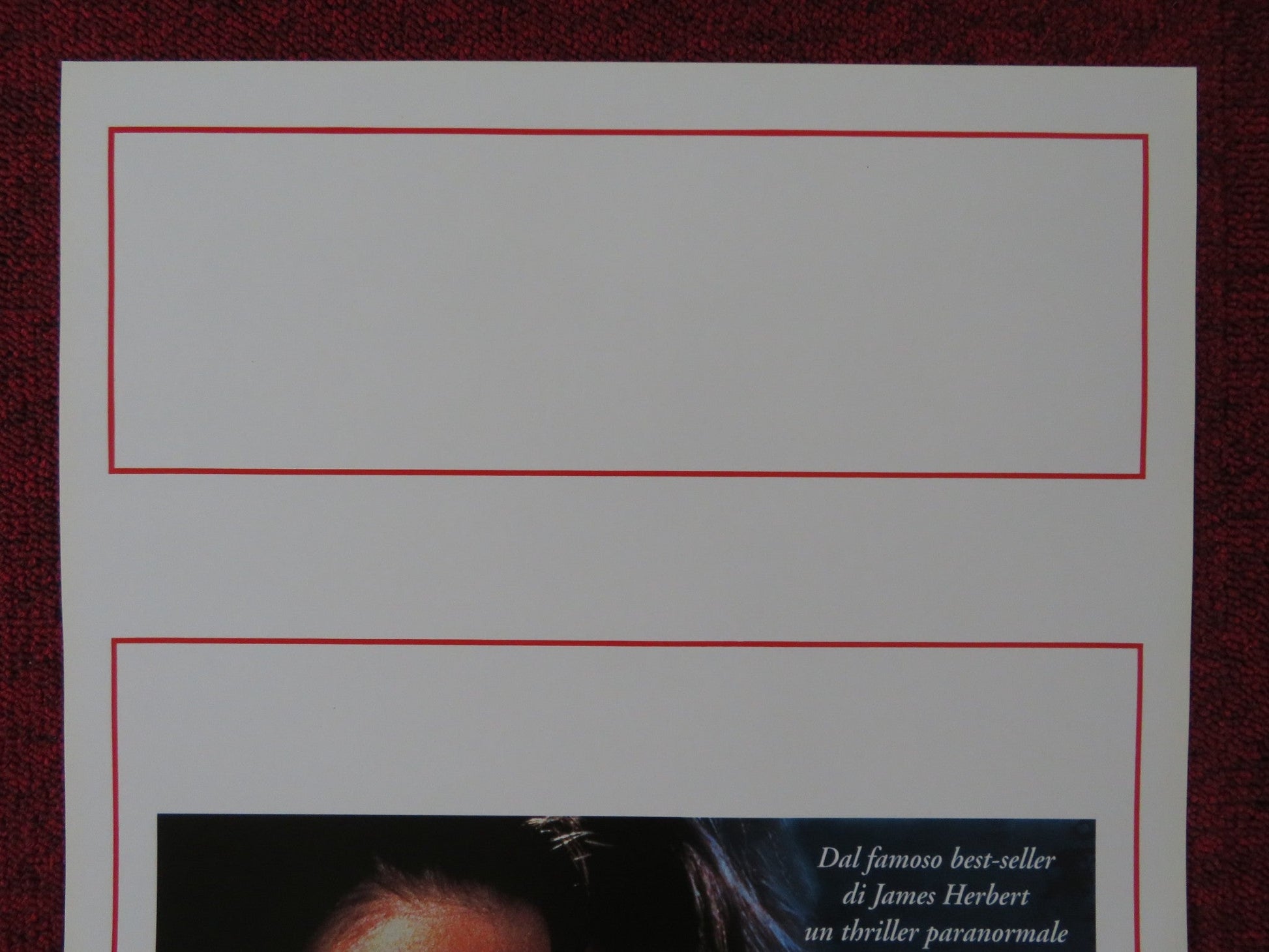 HAUNTED ITALIAN LOCANDINA POSTER AIDAN QUINN KATE BECKINSALE 1998 Rendezvous Cinema Movie posters