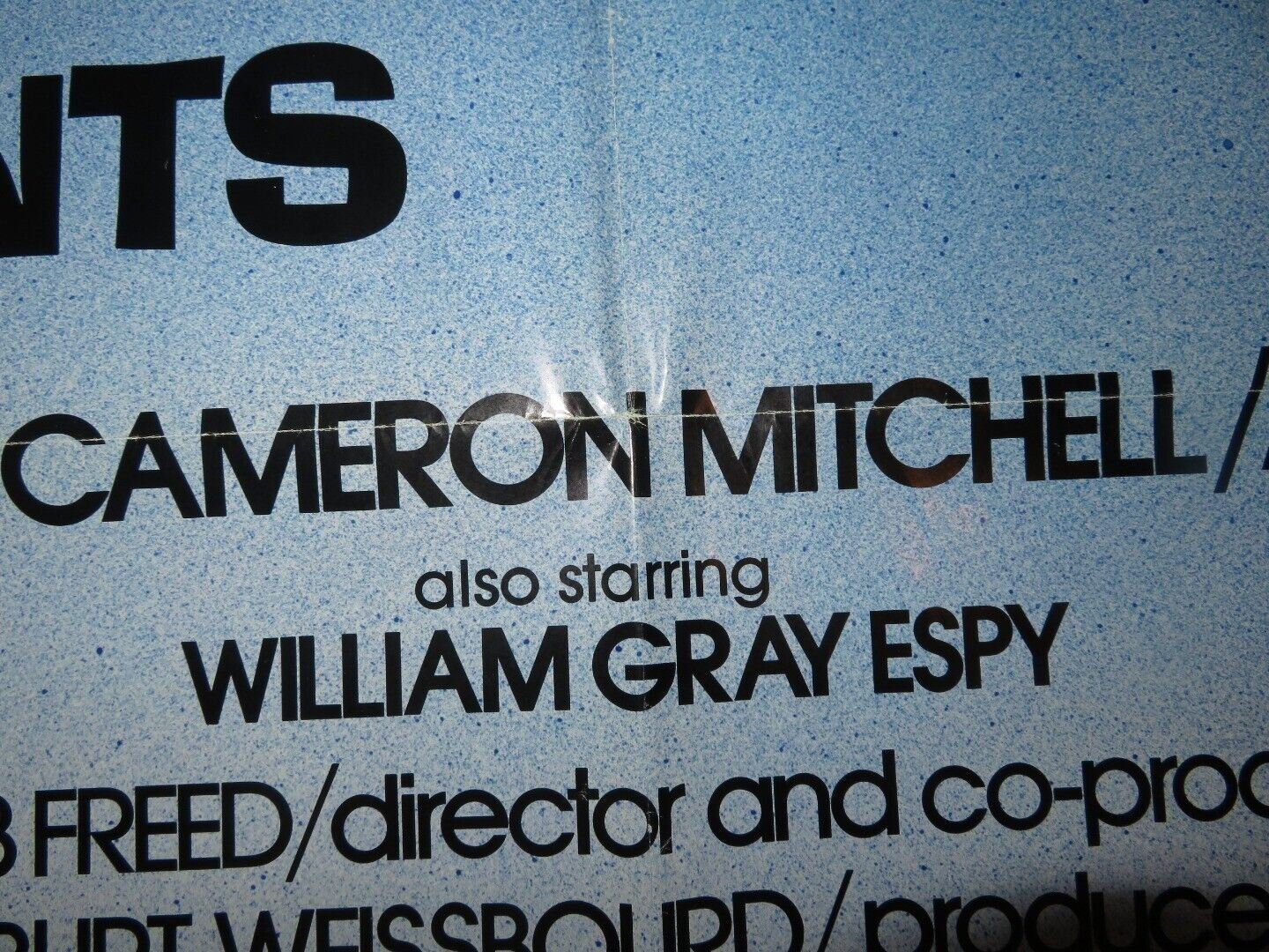 HAUNTS FOLDED US ONE SHEET POSTER MAY BRITT CAMERON MITCHELL 1976 Movie posters