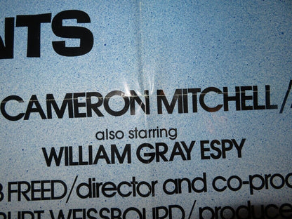 HAUNTS FOLDED US ONE SHEET POSTER MAY BRITT CAMERON MITCHELL 1976 Movie posters