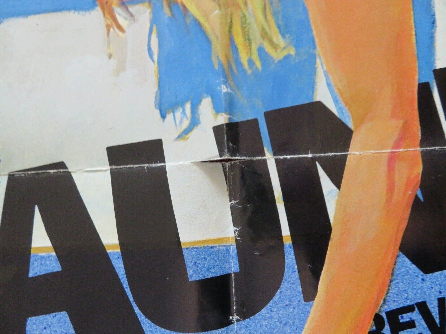 HAUNTS FOLDED US ONE SHEET POSTER MAY BRITT CAMERON MITCHELL 1976 Movie posters