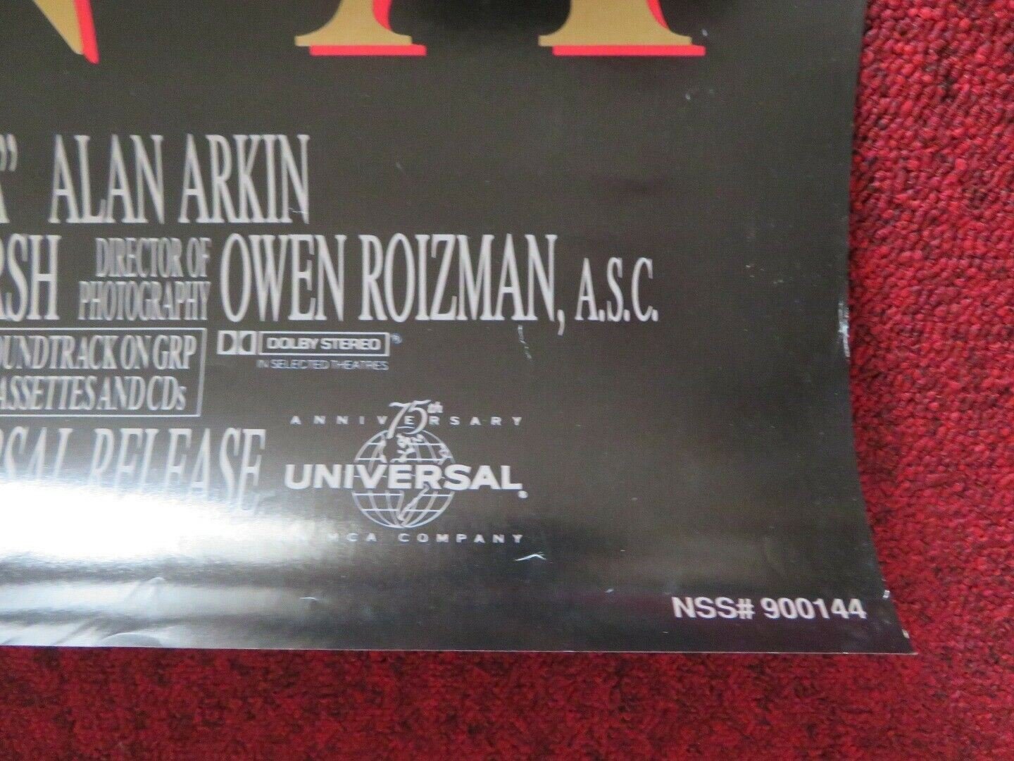 HAVANA US ONE SHEET ROLLED POSTER ROBERT REDFORD LENA OLIN 1990 Movie posters