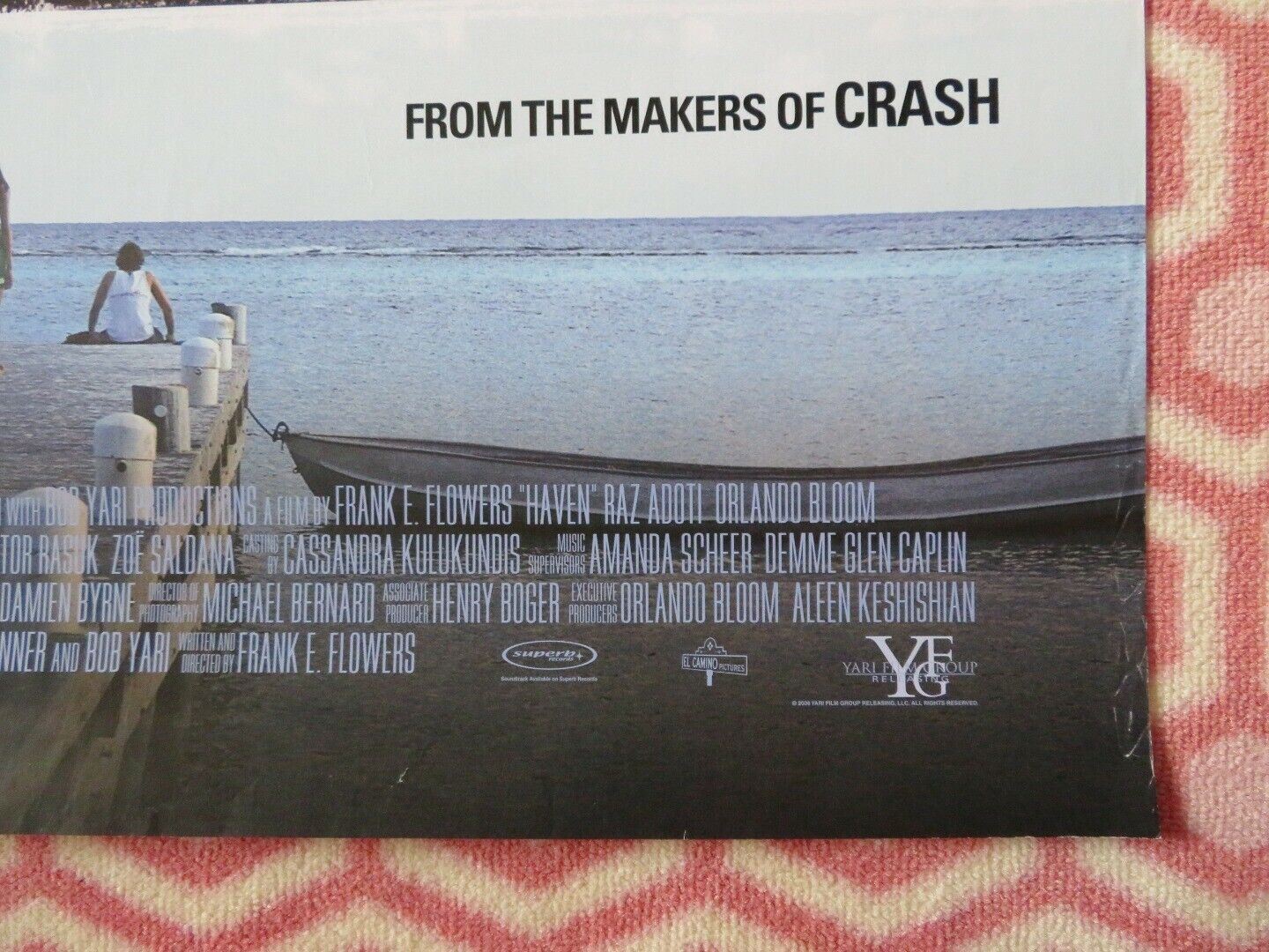 HAVEN US ONE SHEET ROLLED POSTER ORLANDO BLOOM BILL PAXTON 2004 Movie posters