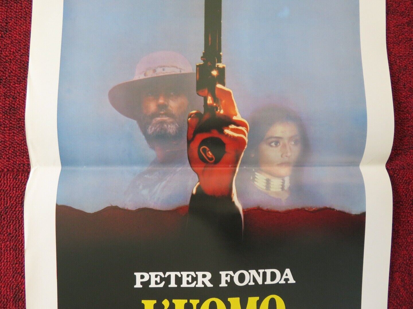 HAWKEN'S BREED ITALIAN LOCANDINA (27.5"x13") POSTER PETER FONDA 1988 Movie posters